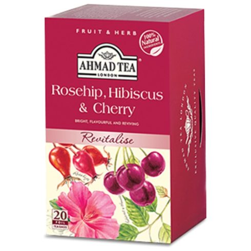Piros Álom - Csipkebogyó,hibiszkus és zamatos cseresznye tea (Rosehip, Hibiscus & Cherry)