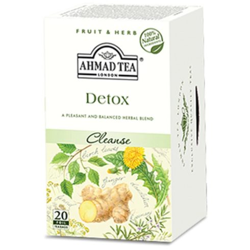 Méregtelenítő tea gyömbérrel es gyógynövényekkel ( DETOX )