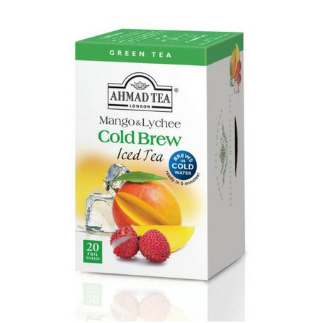 Mango és Lychee Zöld Jeges tea - 20 filter