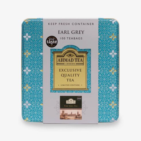 Earl Grey Tea -100 db filter limitált kiadású díszdobozban ( Earl Grey Tea - 100 Teabags in Limited Edition Caddy )