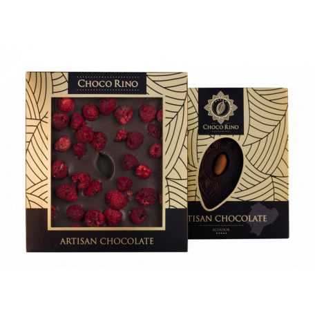 Exkluzív ChocoRino Málna 70 % -  kézműves csokoládé