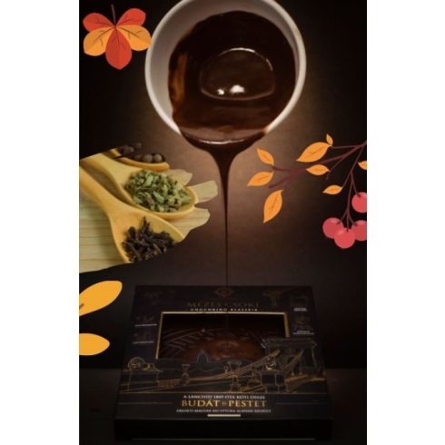 Exkluzív ChocoRino Mézes-Gyógynövényes 75 % -  kézműves csokoládé